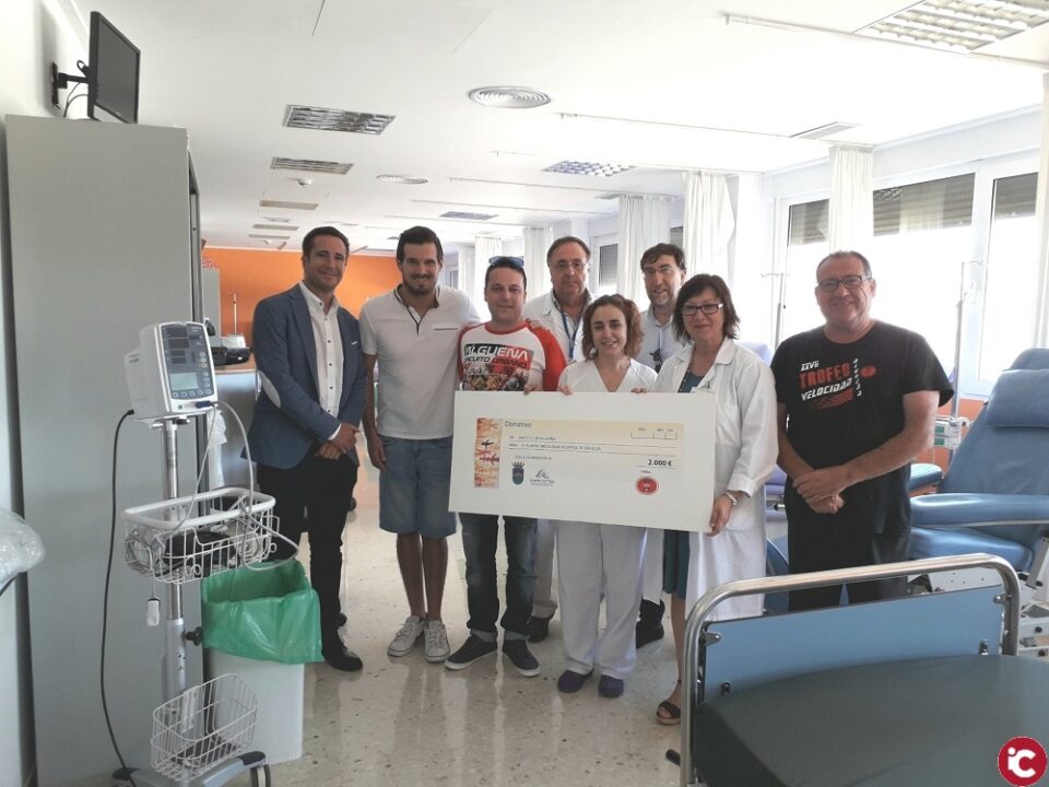 Iniciativa solidaria de la Algueña con la planta de oncología del Hospital de Elda