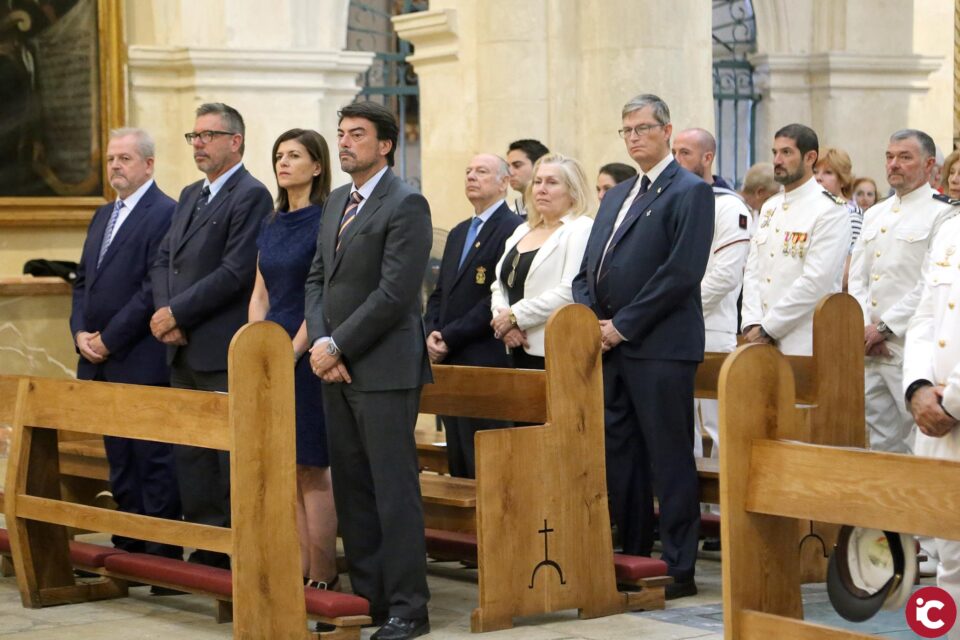 Alicante conmemora el día de la patrona de la Armada en honor a la Virgen del Carmen