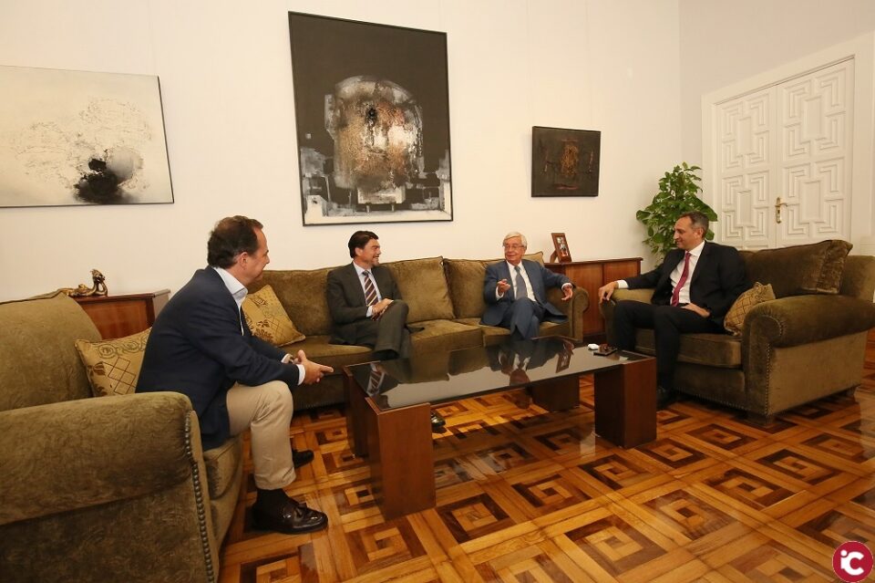 Visita del presidente de la Real Academia de Gastronomía de España