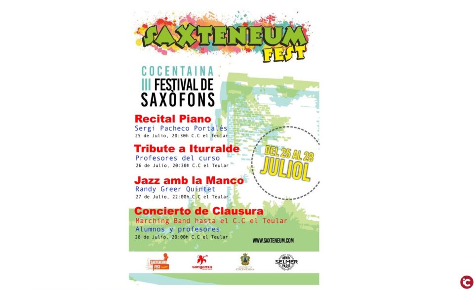 Arranca la tercera edició del Saxteneum Fest