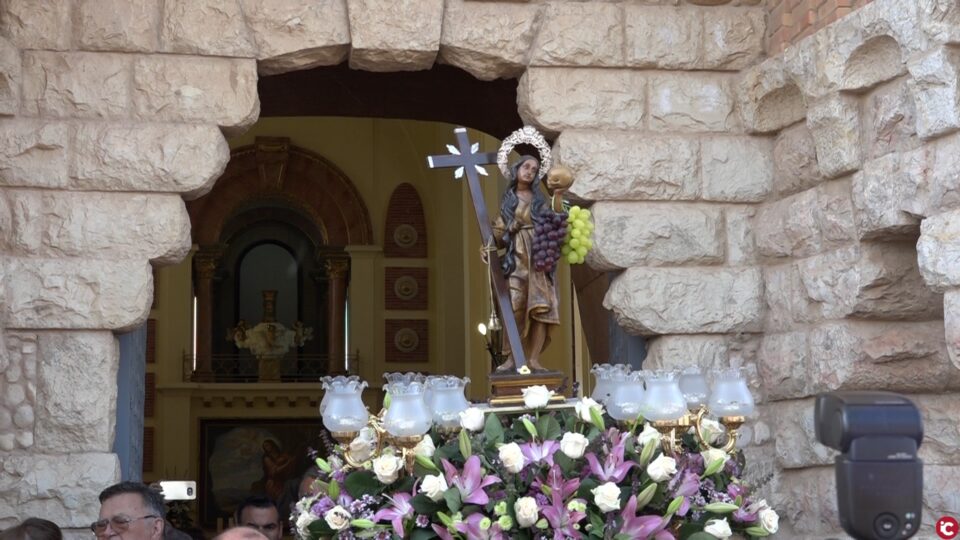 La "Moreneta del Castell" ya está en la Parroquia de San Pedro