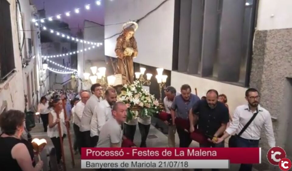 Missa i Processó de la festivitat de Santa Maria Magdalena