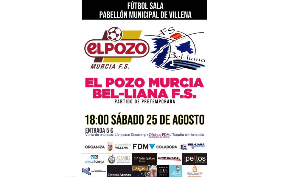 El mejor Fútbol Sala a nivel nacional e internacional vuelve a Villena