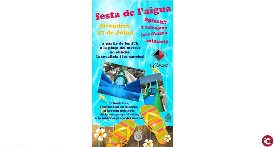 Festa de l'aigua a Cocentaina