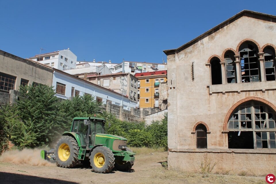 Comencen les tasques de consolidació de l'Illa de Rodes
