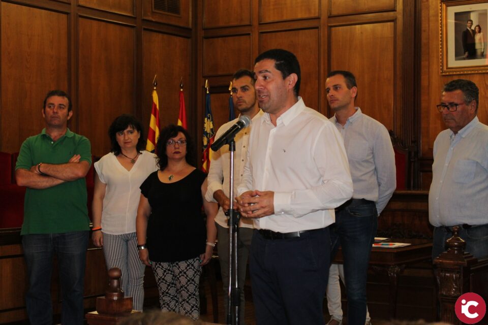 Reconeixement a esportistes a l'ajuntament d'Alcoi