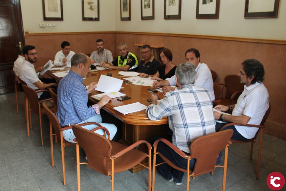 Primera reunió de treball per actualitzar el Pla Territorial Municipal enfront d'Emergències