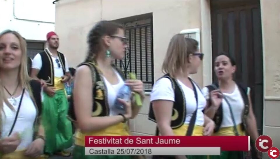 Sant Jaume abre la Fiesta en Castalla