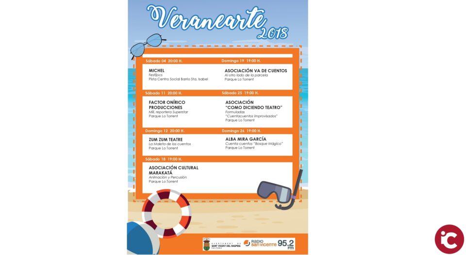 Veranearte 2018: la programación al aire libre de Cultura para este mes de agosto