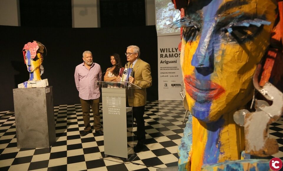 El reconocido artista Willy Ramos protagoniza la nueva exposición del Palacio Provincial Ariguaní