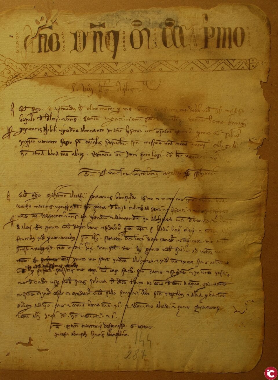 Larxiu municipal d'Alcoi restaurarà el seu llibre notarial mes antic