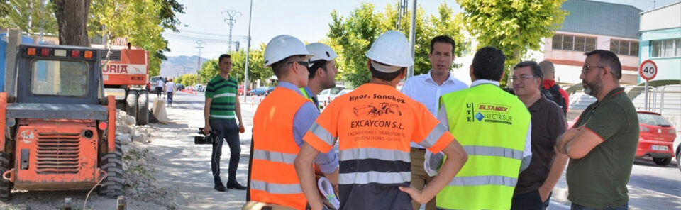 ELDA: Comienzan las obras de modernización del Polígono Industrial Campo Alto