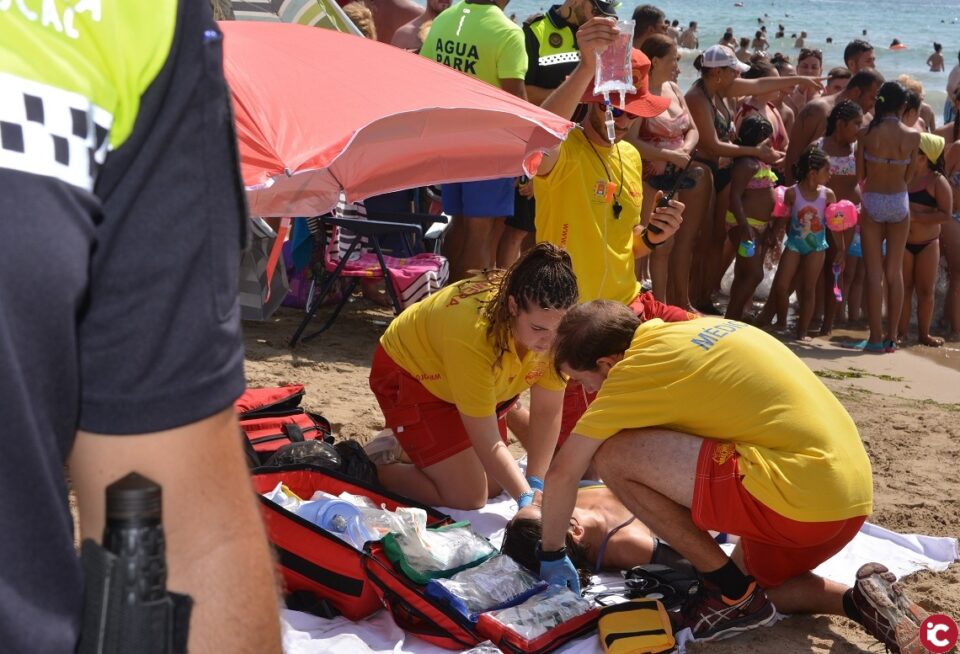 La playa del Postiguet