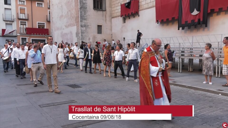 Imposició medalles als càrrecs festers i Trasllat de Sant Hipòlit