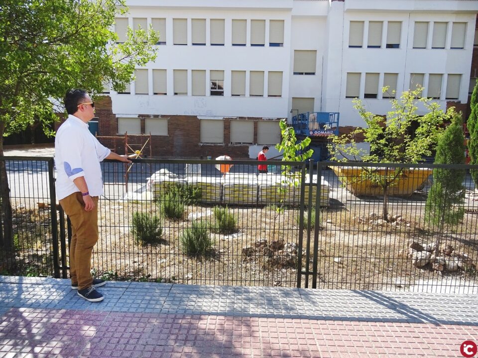 Las primeras obras del Plan Edificant en Ibi dan comienzo en el Colegio Felicidad Bernabéu