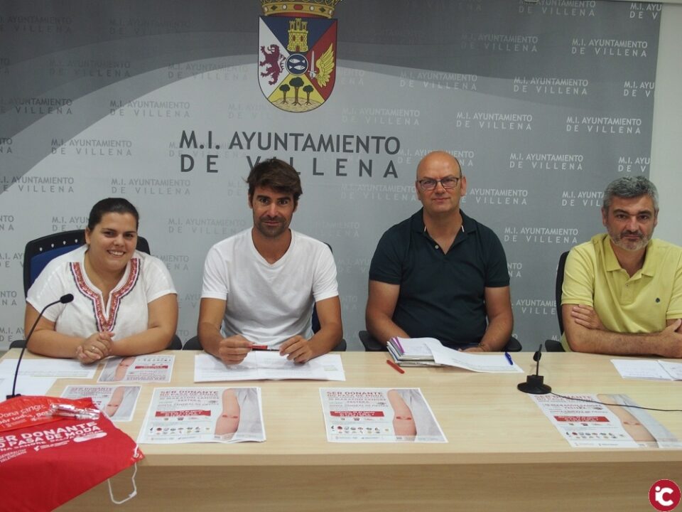 El 3º Maratón de donación de sangre organizado por la Junta Central de Fiestas se celebra el 29 de agosto