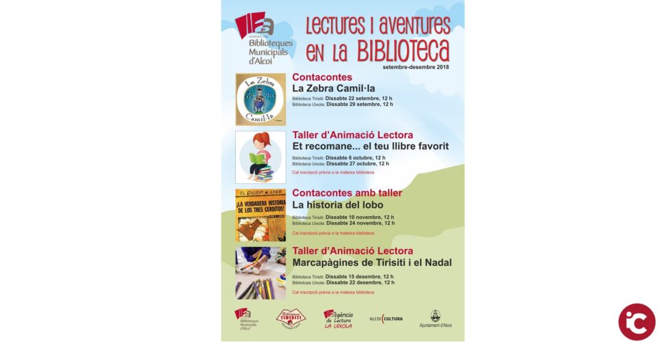 Noves lectures i aventures en les biblioteques d'Alcoi