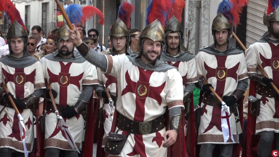 Entrada amb motiu de les Festes en honor a la Relíquia de Sant Jordi