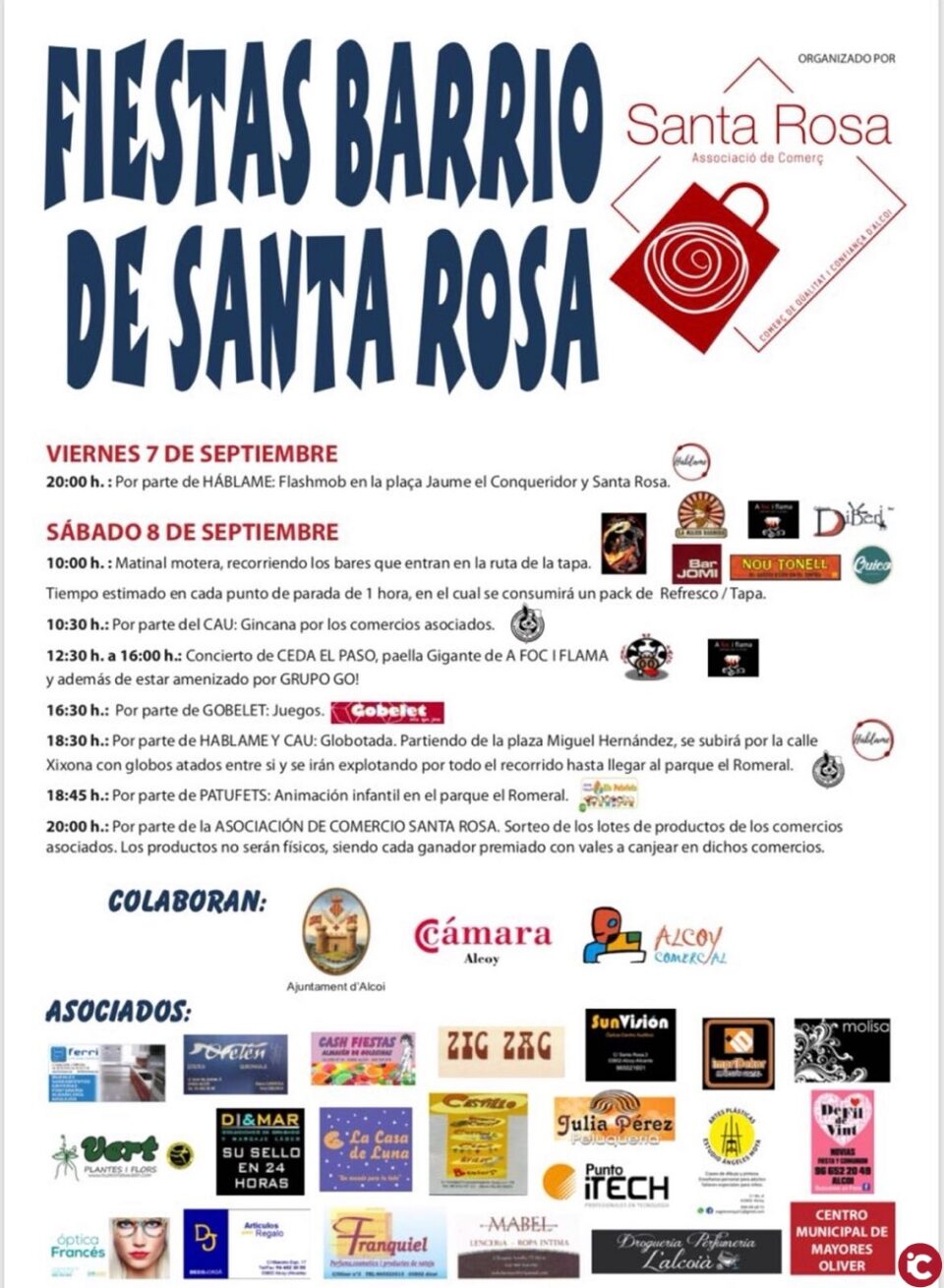 El comerç de Santa Rosa organitza una festa al barri