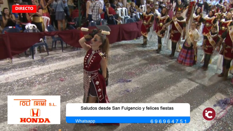 Entrada de Moros y Cristianos de Villena 2018