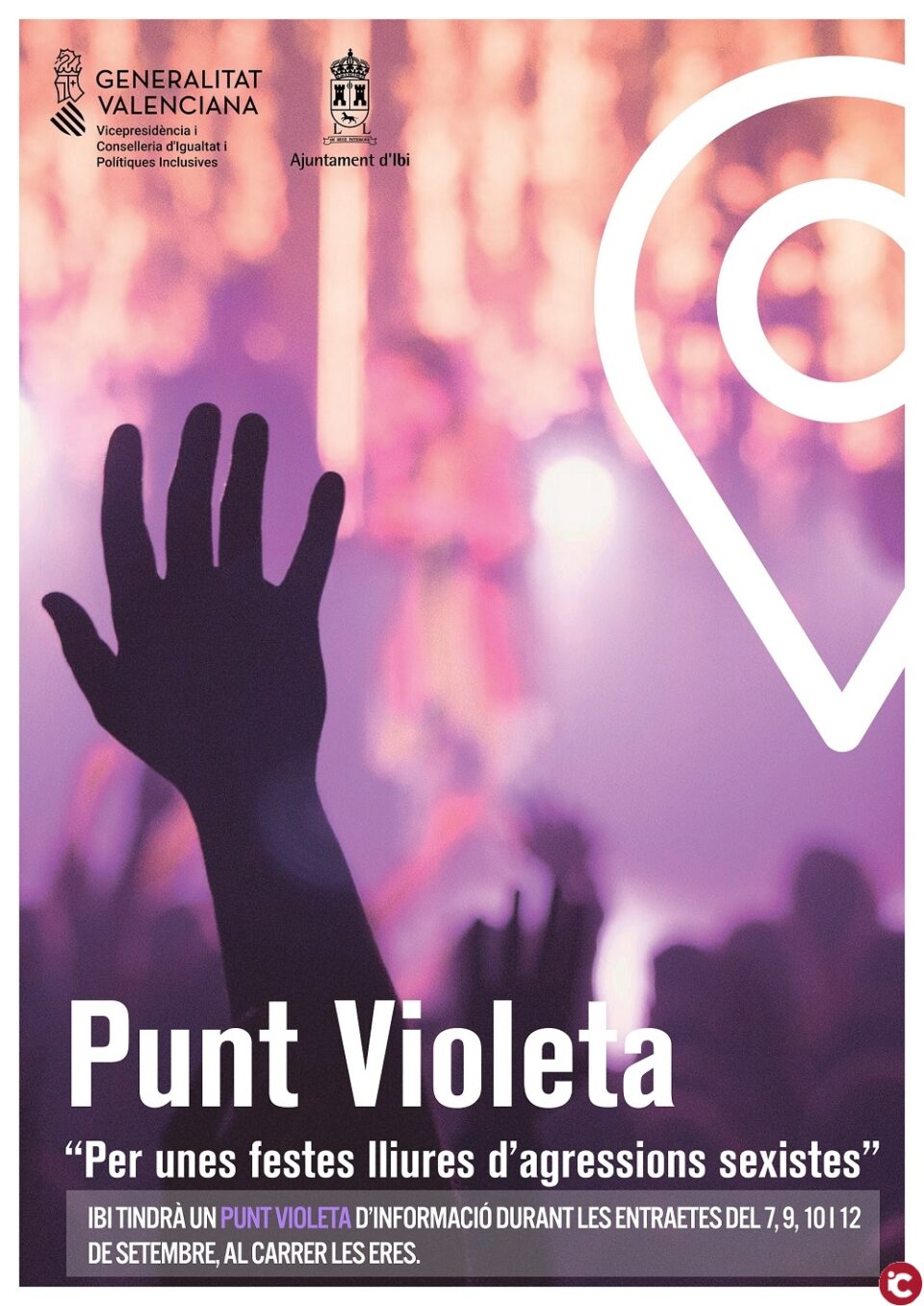 Ibi pone en marcha una campaña contra la violencia de género en sus Fiestas Patronales