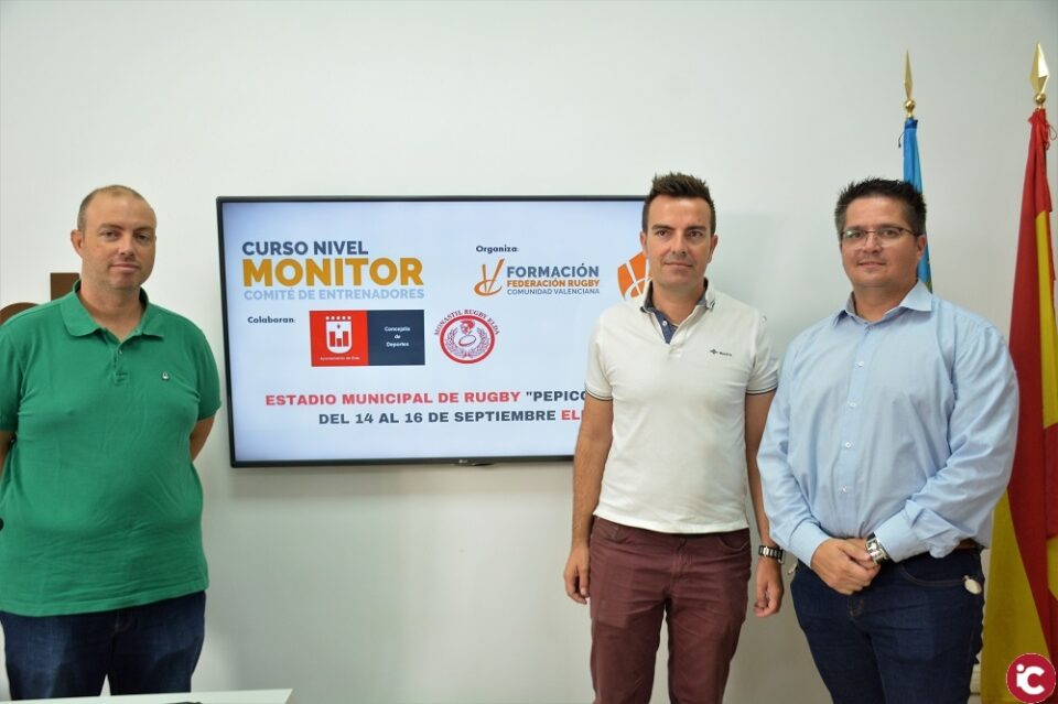 El Club Monastil Rugby organiza un curso de monitor con la colaboración del Ayuntamiento de Elda