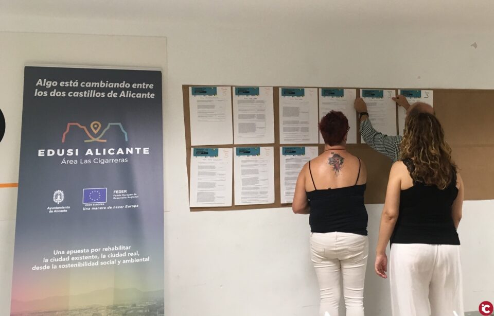 El Ayuntamiento recibe más de un centenar de propuestas por parte de las entidades vecinales para el proyecto EDUSI Panorama Las Cigarreras