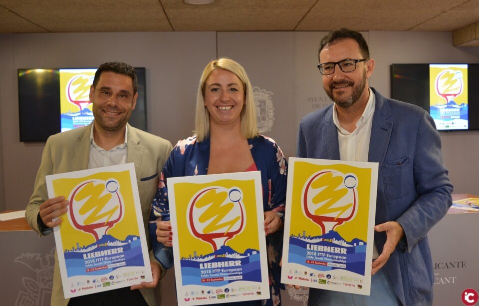 Cuarenta y cuatro países disputarán en Alicante el Campeonato Europeo de Tenis de Mesa la próxima semana