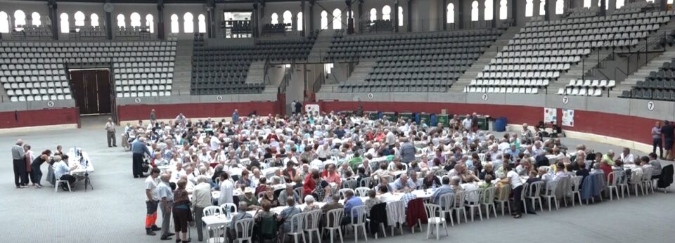 Comida de la Unión de Pensionistas de Villena