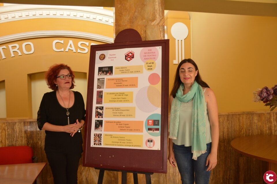 El grupo Carasses presenta la programación de la XIII Muestra de Teatro Amateur en el Teatro Castelar