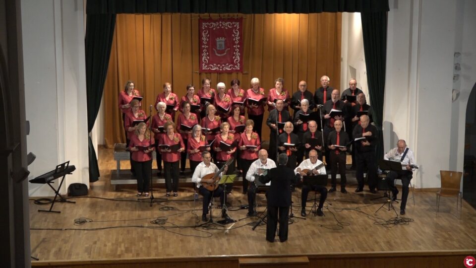 Concert de la Rondalla D. Luis Escoda i la coral "Veus Noves" Biar a la setmana Cultural de l´Associació de Pensionistes