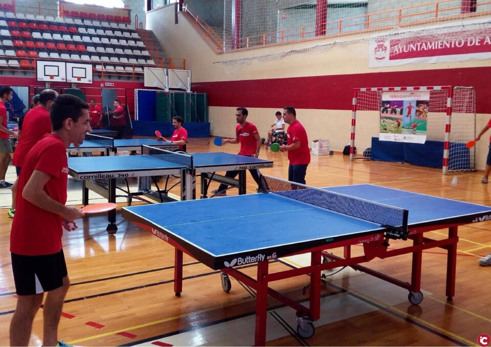 Aspe acoge una jornada de tenis de mesa paralímpico