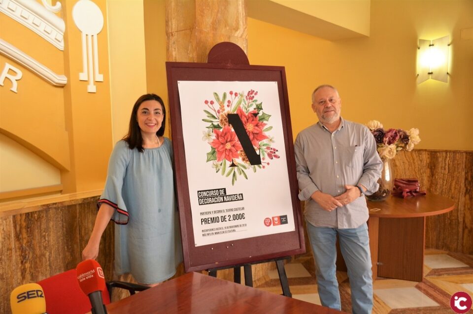 El Teatro Castelar y la concejalía de Cultura organizan un concurso para decorar la fachada y el vestíbulo del edificio en Navidad