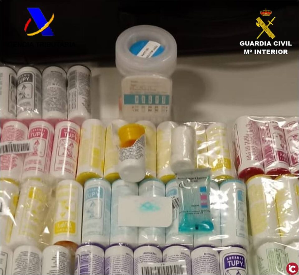 La Guardia Civil incauta 4 kilos de cocaína a un pasajero en el aeropuerto de Alicante-Elche