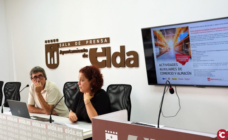 Idelsa convoca un curso gratuito de Actividades Auxiliares de Comercio y Almacén para jóvenes inscritos en el Programa de Garantía Juvenil