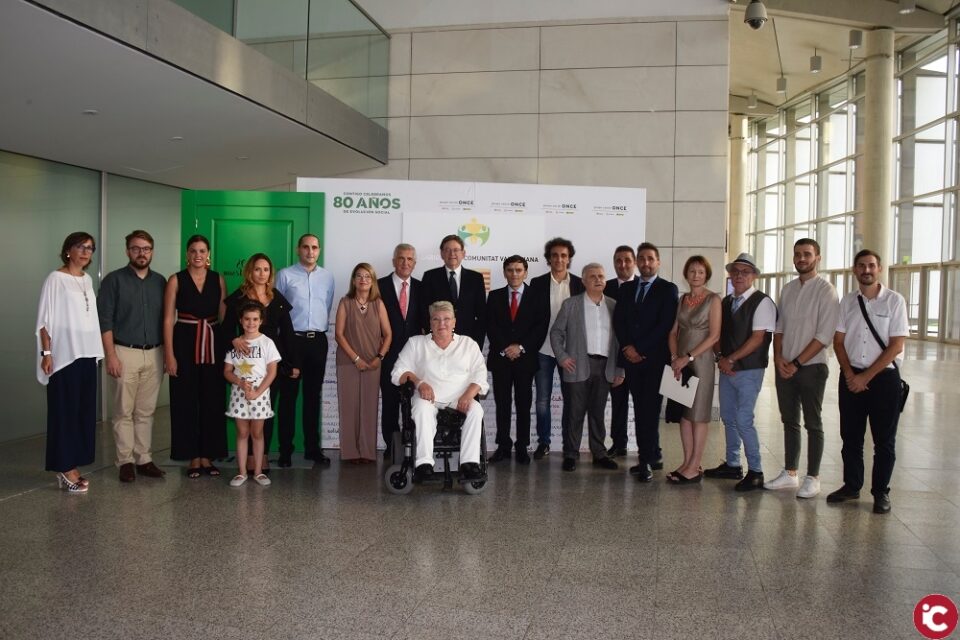 La Universitat d'Alacant rep el Premi Solidari ONCE Comunitat Valenciana 2018