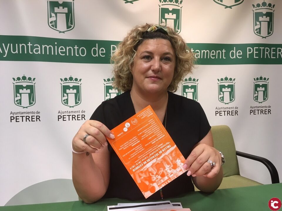La Concejalía de Educación pone en marcha la edición 2018 del Taller de Técnicas de Estudio Aprende a Estudiar
