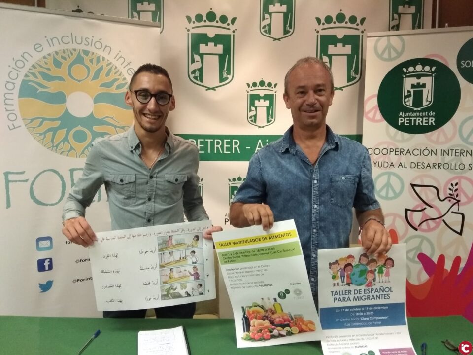 La concejalía de Paz y Solidaridad y la Asociación Forint organizan diversos talleres para el último trimestre del año.