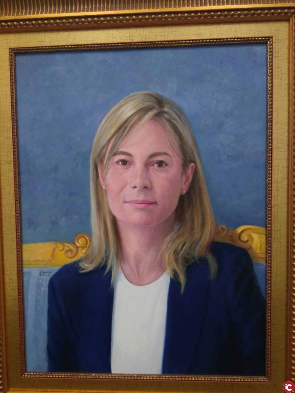 El retrato de la ex alcaldesa