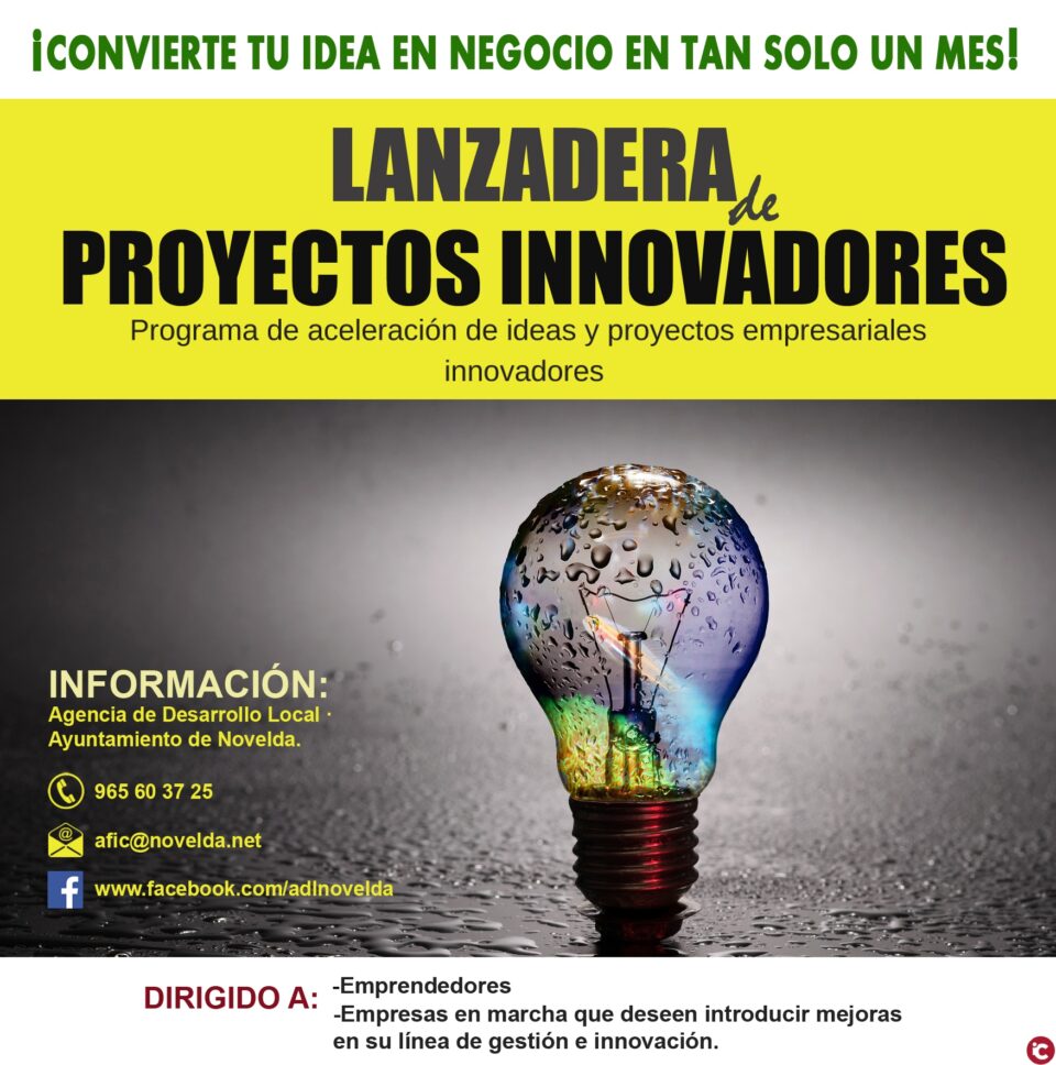 Desarrollo plantea a los sectores productivos la Lanzadera de Proyectos Innovadores