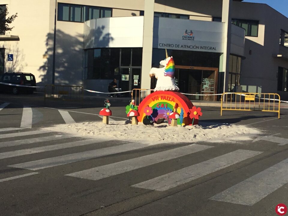 Cremà de la falla CAÍ Cocemfe