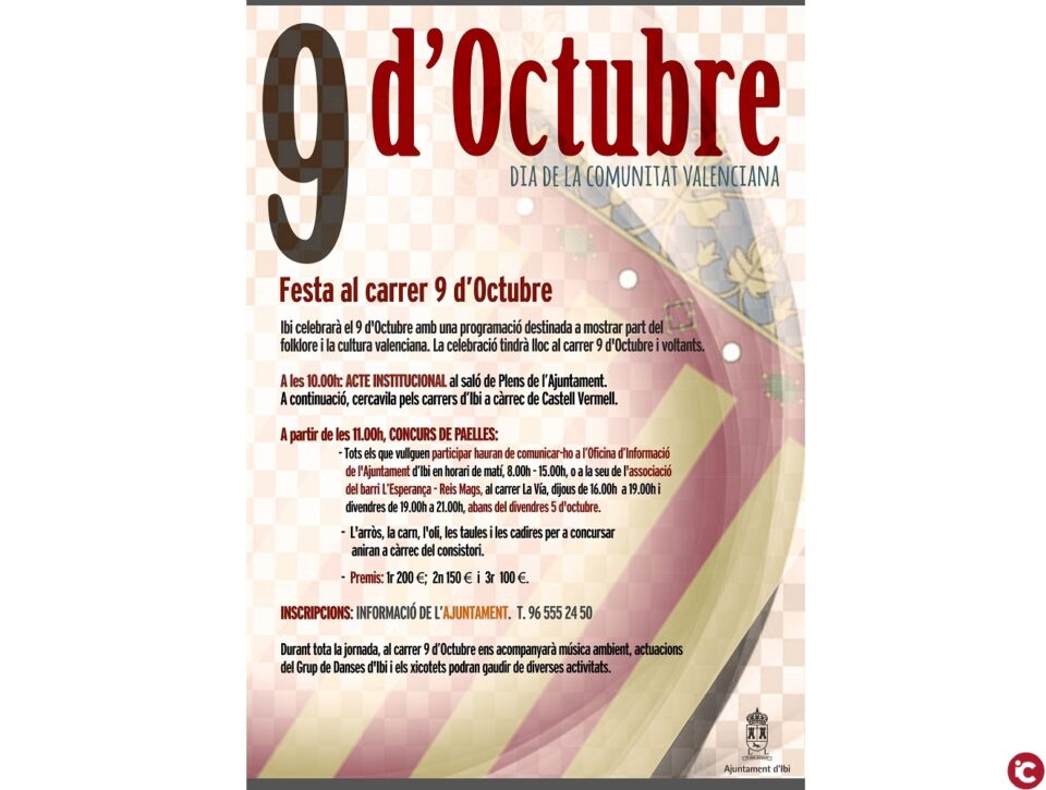 Celebració del 9 dOctubre al carrer