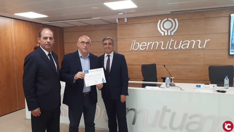 El ayuntamiento premiado por su bajo nivel de siniestralidad laboral