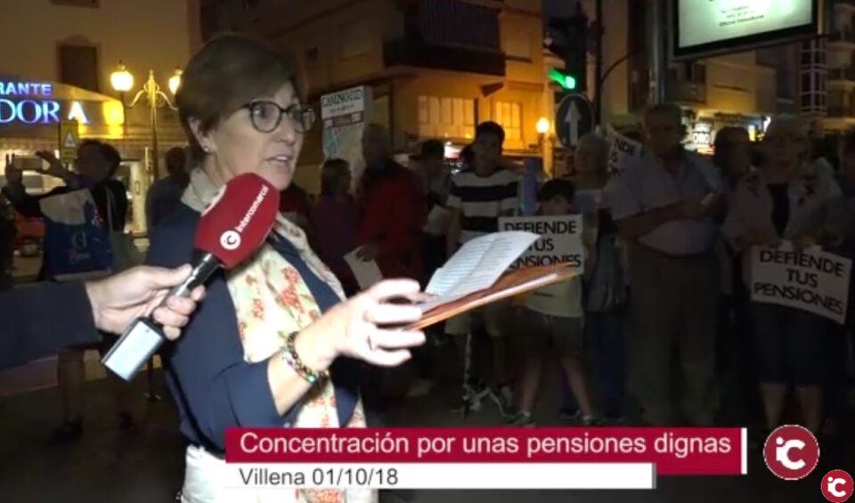 Siguen las concentraciones para exigir unas pensiones dignas