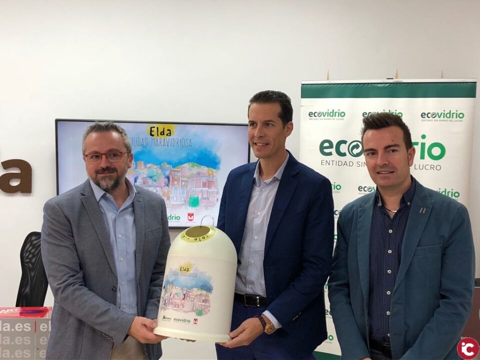 Elda se convierte en la primera Ciudad Maravidriosa de España tras conseguir el reto de aumentar la tasa de reciclaje de vidrio