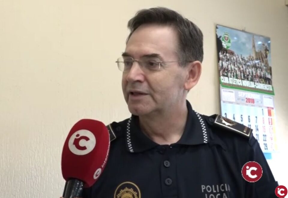 El Jefe de la Policía Local de Novelda nos habla de la labor que realizan