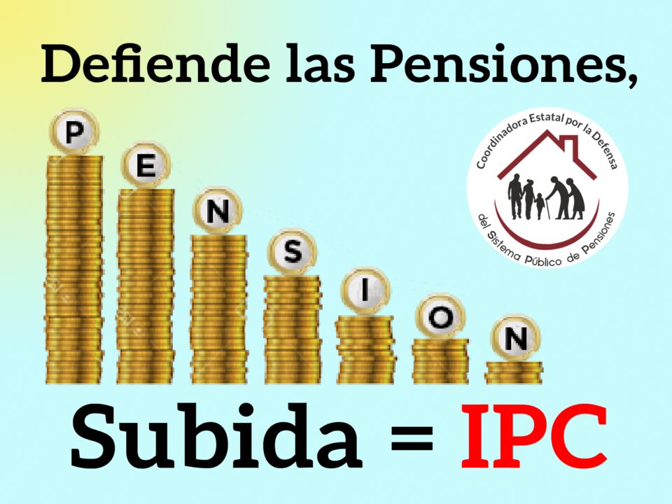 Plataforma Local Para la Defensa del Sistema Públicos de Pensiones de Villena: Comunicado sobre algunas falsas noticias y próximas acciones y concentración