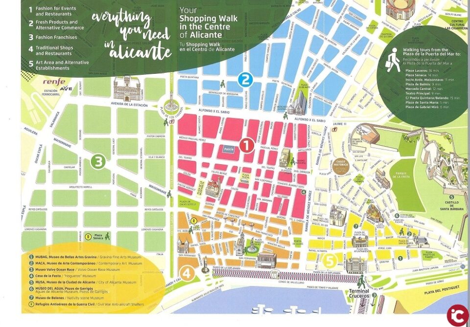 La llegada de 10.000 cruceristas en la segunda quincena de octubre activa las rutas comerciales y hosteleras de Alicante