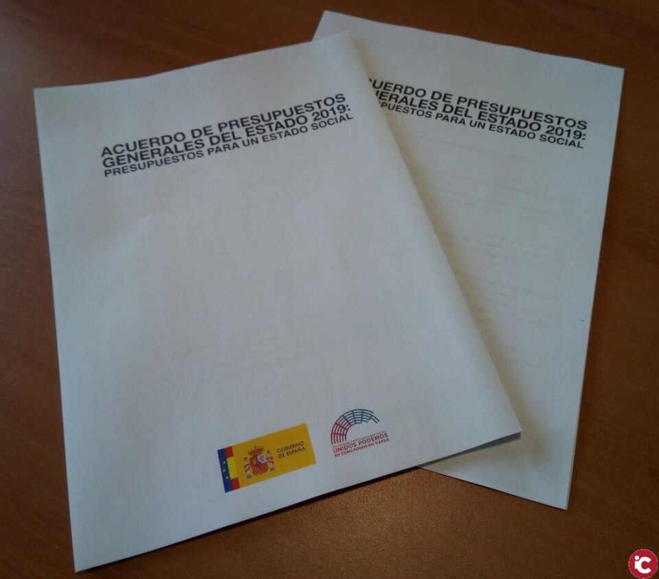 PODEM Petrer se congratula del acuerdo de los PGE que beneficiarán a los vecinos y vecinas del municipio