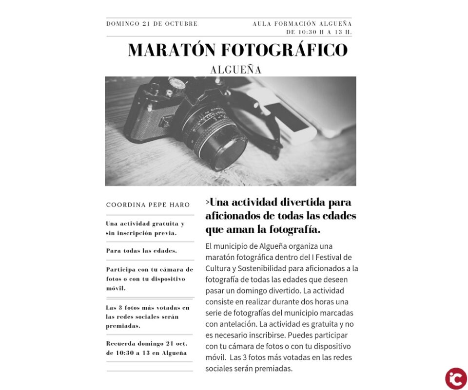 I Festival de Cultura y Sostenibilidad en Algueña